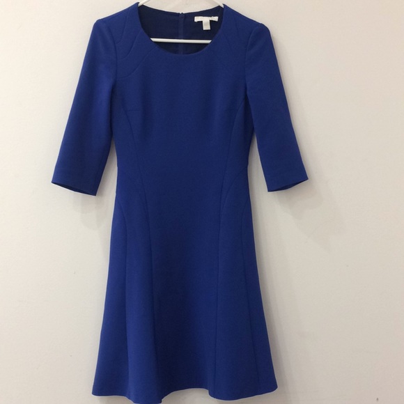 Hugo Boss Dasona Blue Dress - Picture 2 of 7